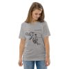 Organic Cotton T-shirt – Depth Octopus (Unisex) - Image 4